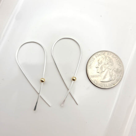 Luxe - Ribbon Threaders Earrings Bijou by SAM   