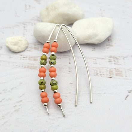 Wish - Spring Colors Earrings Bijou by SAM   