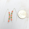 Spring Color Sterling Silver Threader Earrings -Earrings- Bijou by SAM